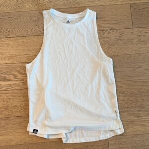 Adidas Classic White Sleeveless Top
